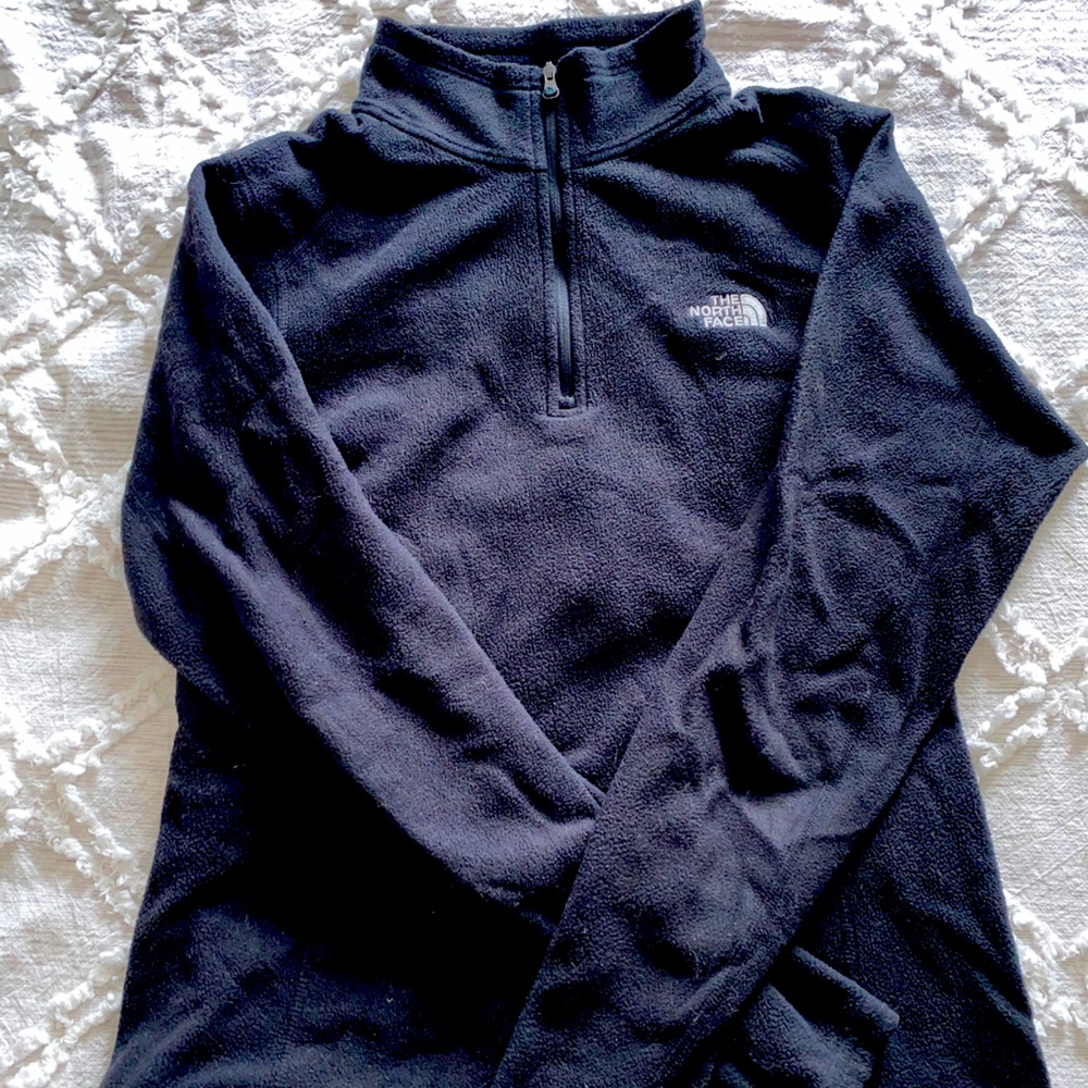The North Face fleece half zip